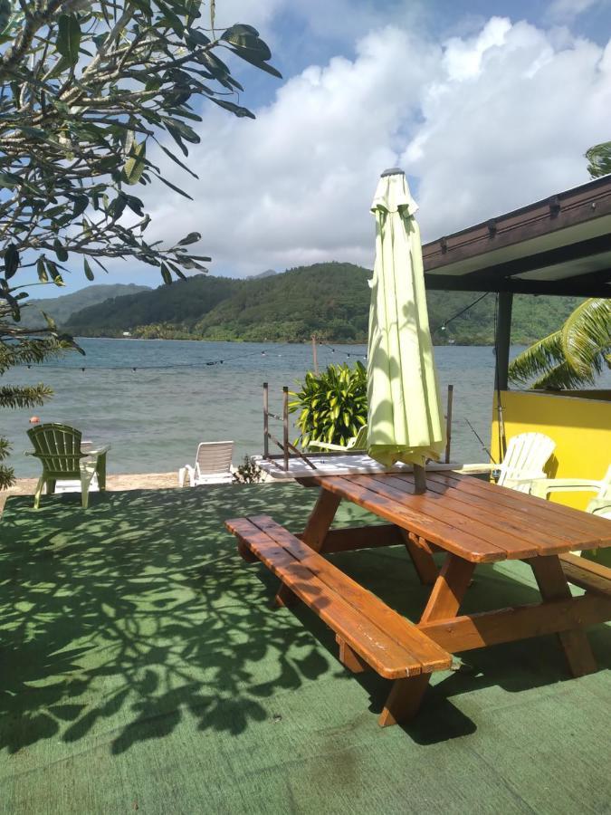 Villa De La Baie Raiatea - Bord De Mer ウツロア エクステリア 写真