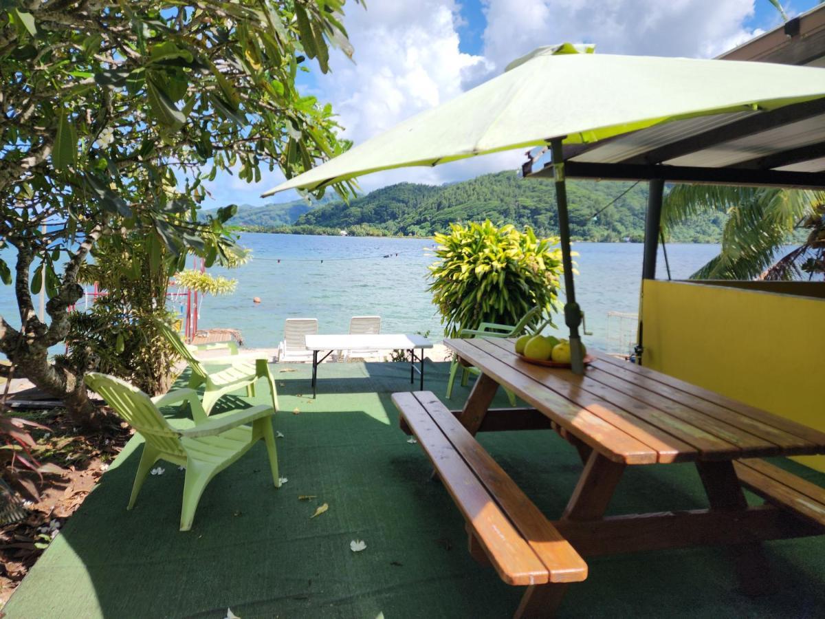 Villa De La Baie Raiatea - Bord De Mer ウツロア エクステリア 写真