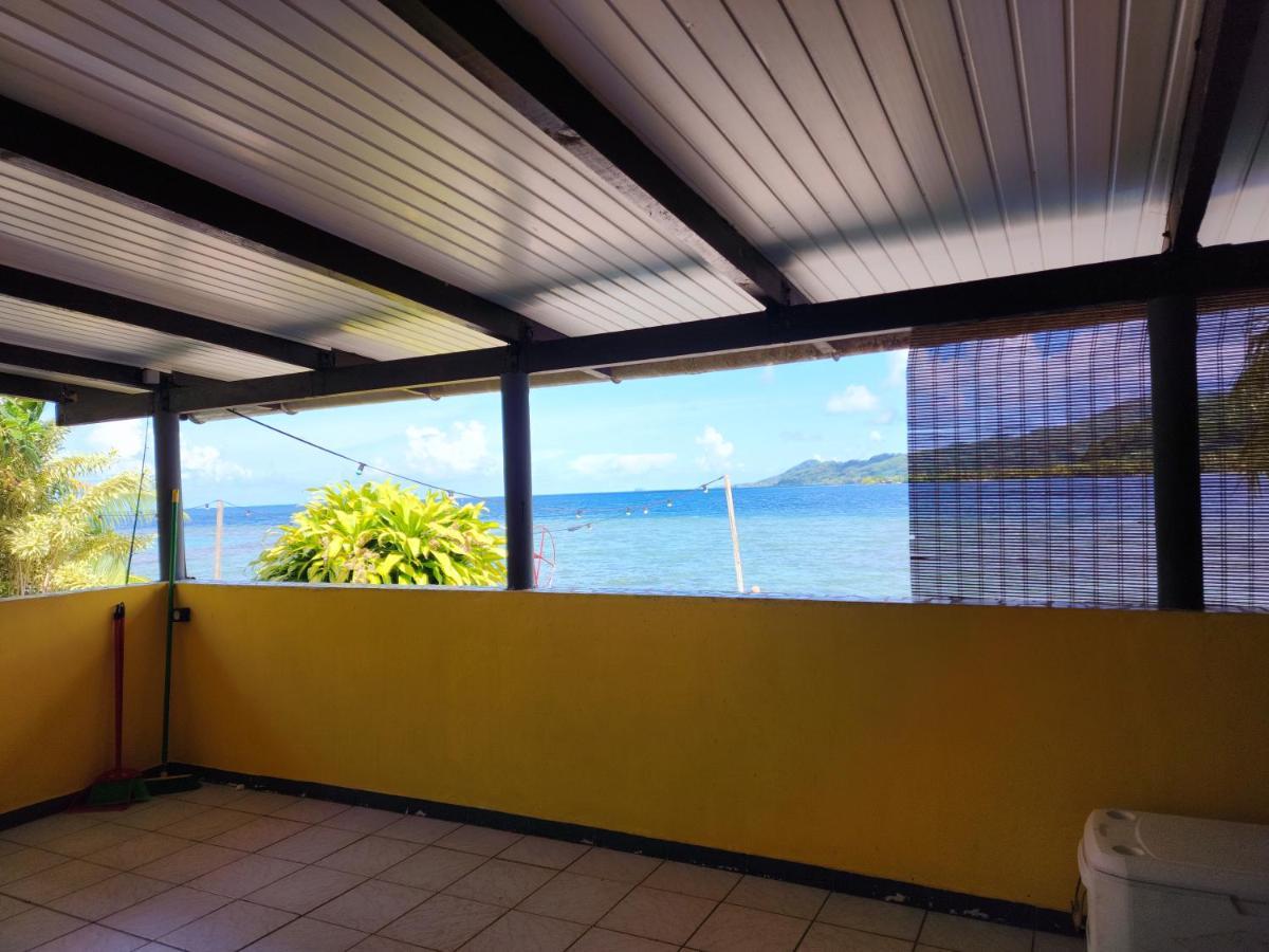 Villa De La Baie Raiatea - Bord De Mer ウツロア エクステリア 写真