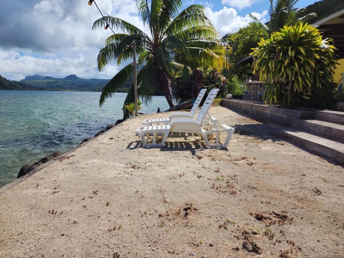 Villa De La Baie Raiatea - Bord De Mer ウツロア エクステリア 写真