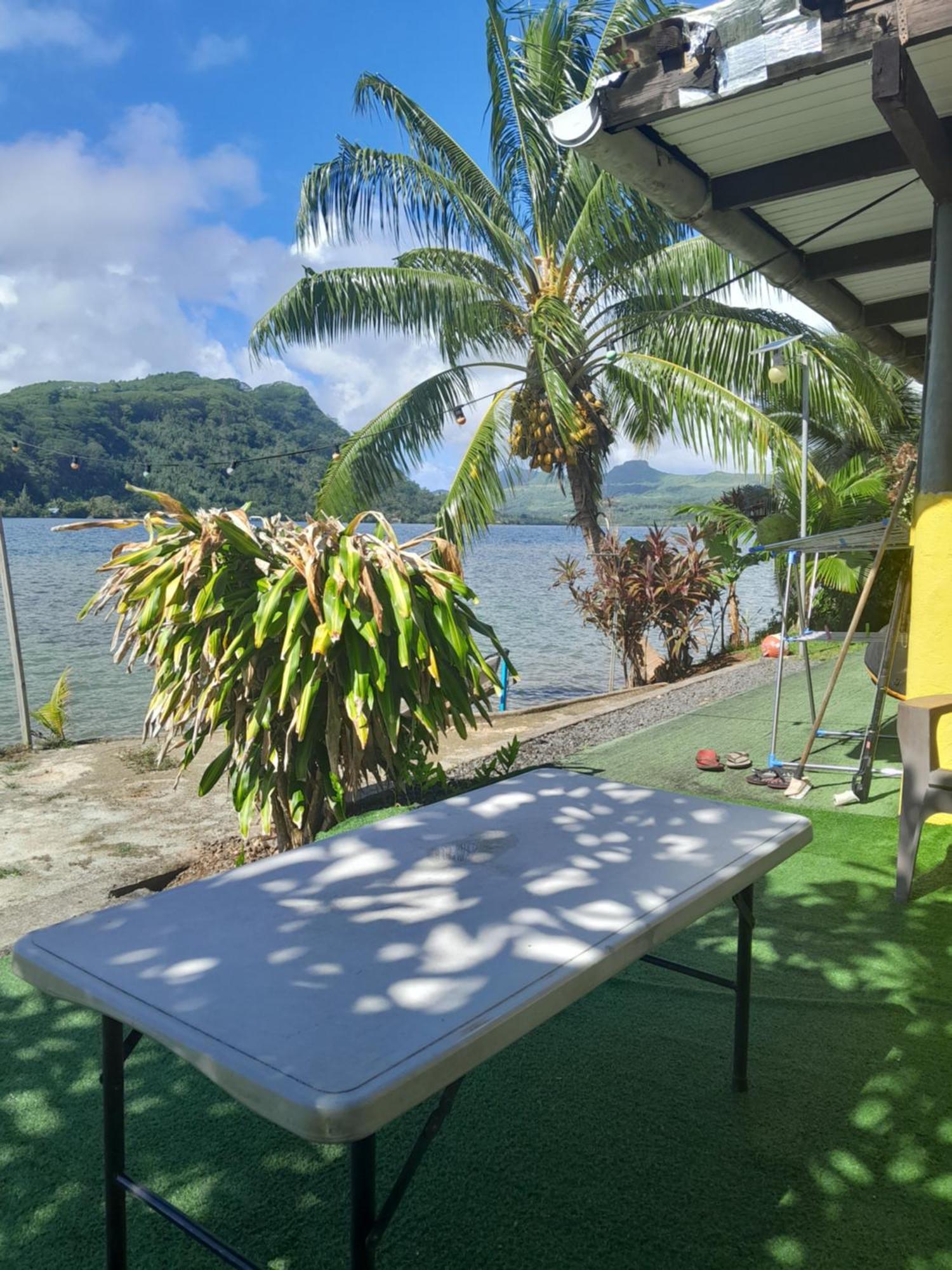 Villa De La Baie Raiatea - Bord De Mer ウツロア エクステリア 写真