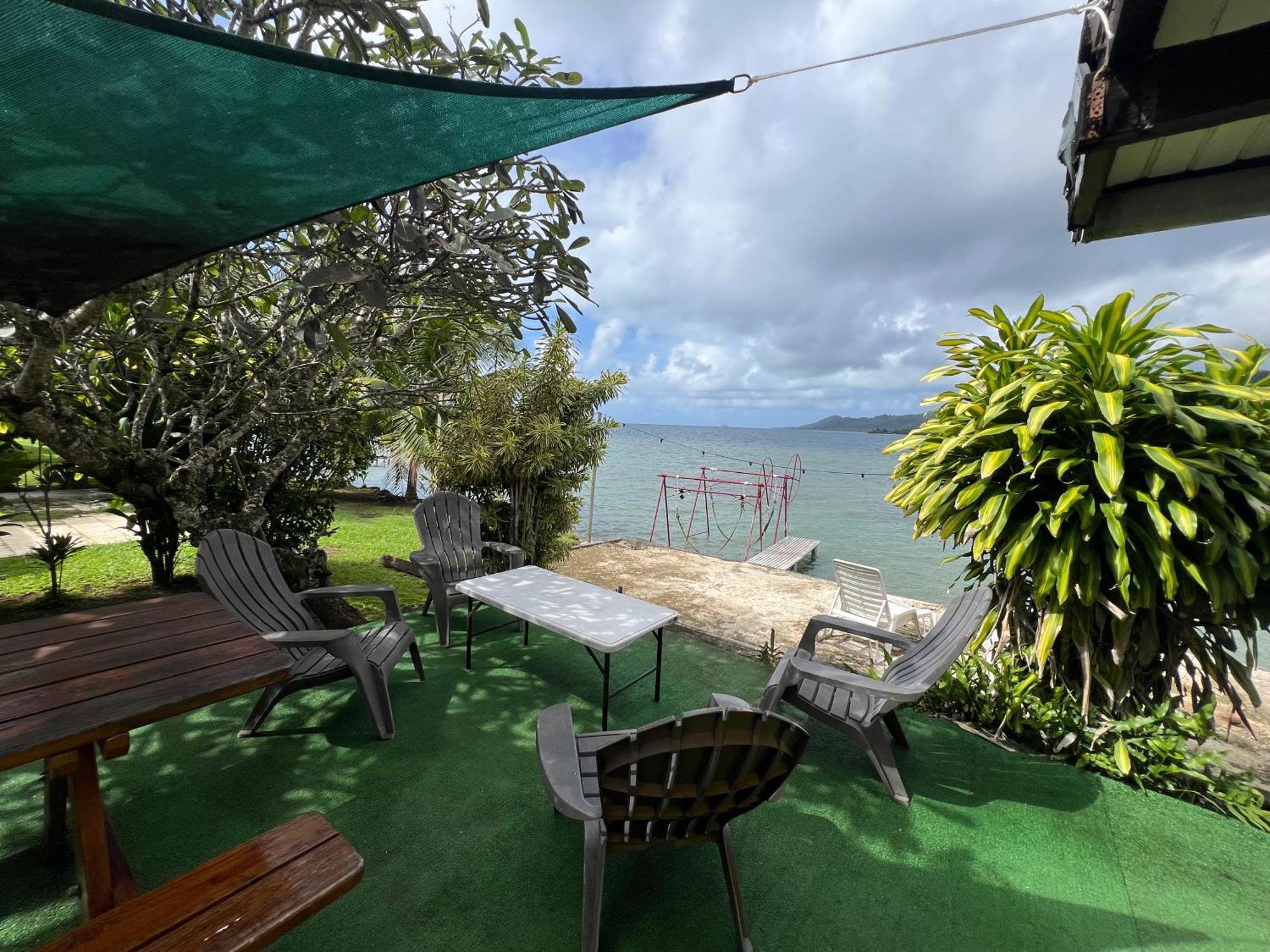 Villa De La Baie Raiatea - Bord De Mer ウツロア エクステリア 写真