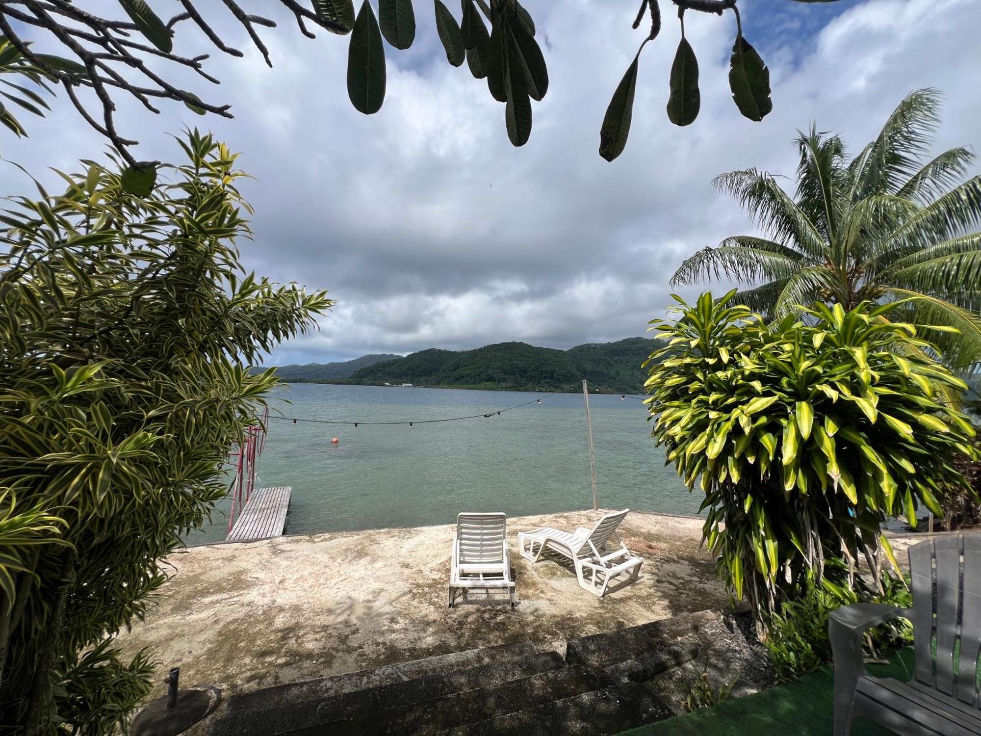 Villa De La Baie Raiatea - Bord De Mer ウツロア エクステリア 写真